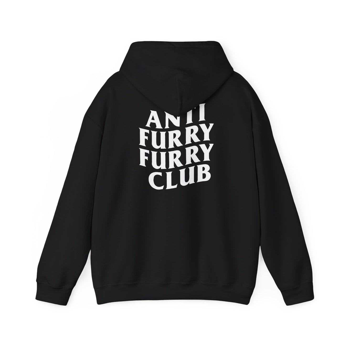 Anti Furry Furry Club Hoodie