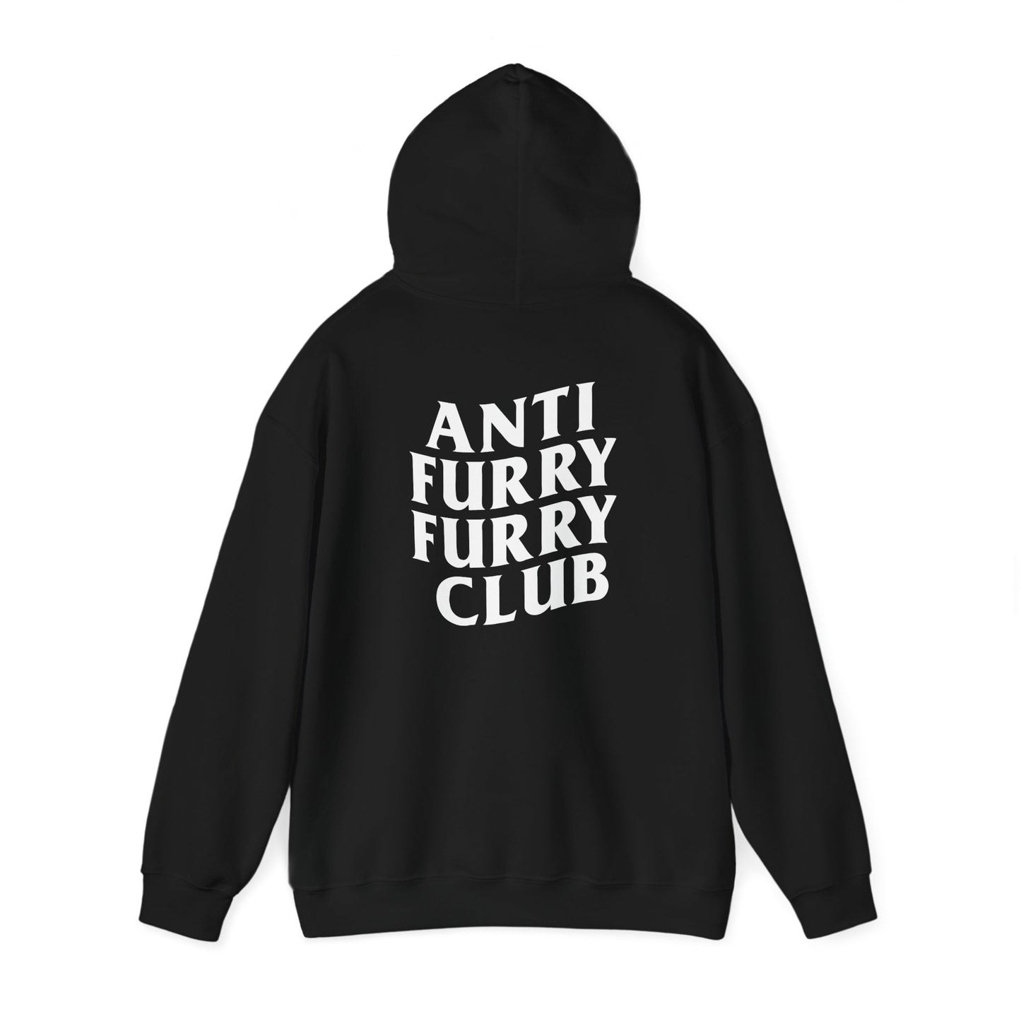 Anti Furry Furry Club Hoodie