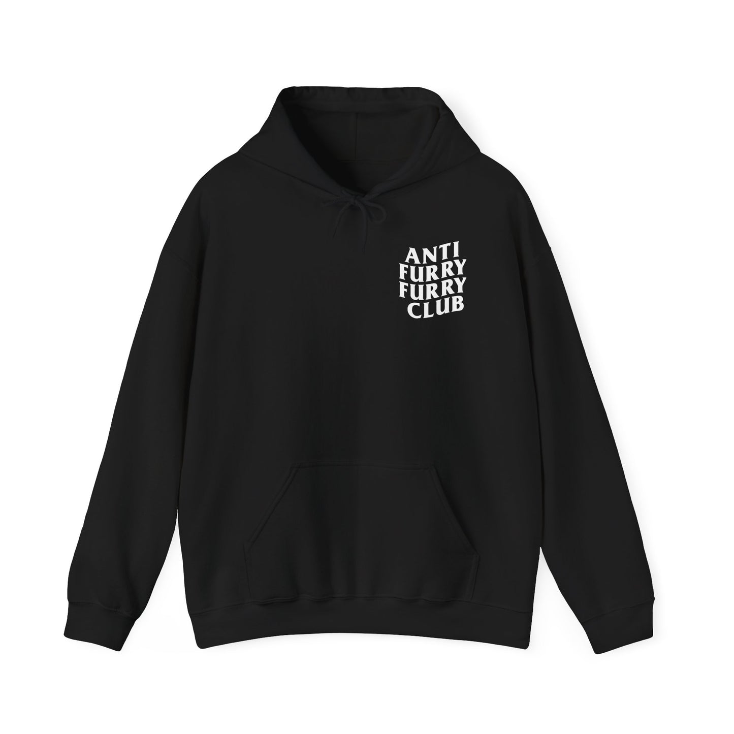 Anti Furry Furry Club Hoodie