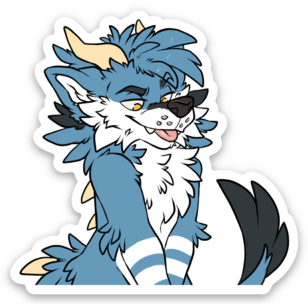 Dirdwolf Sticker